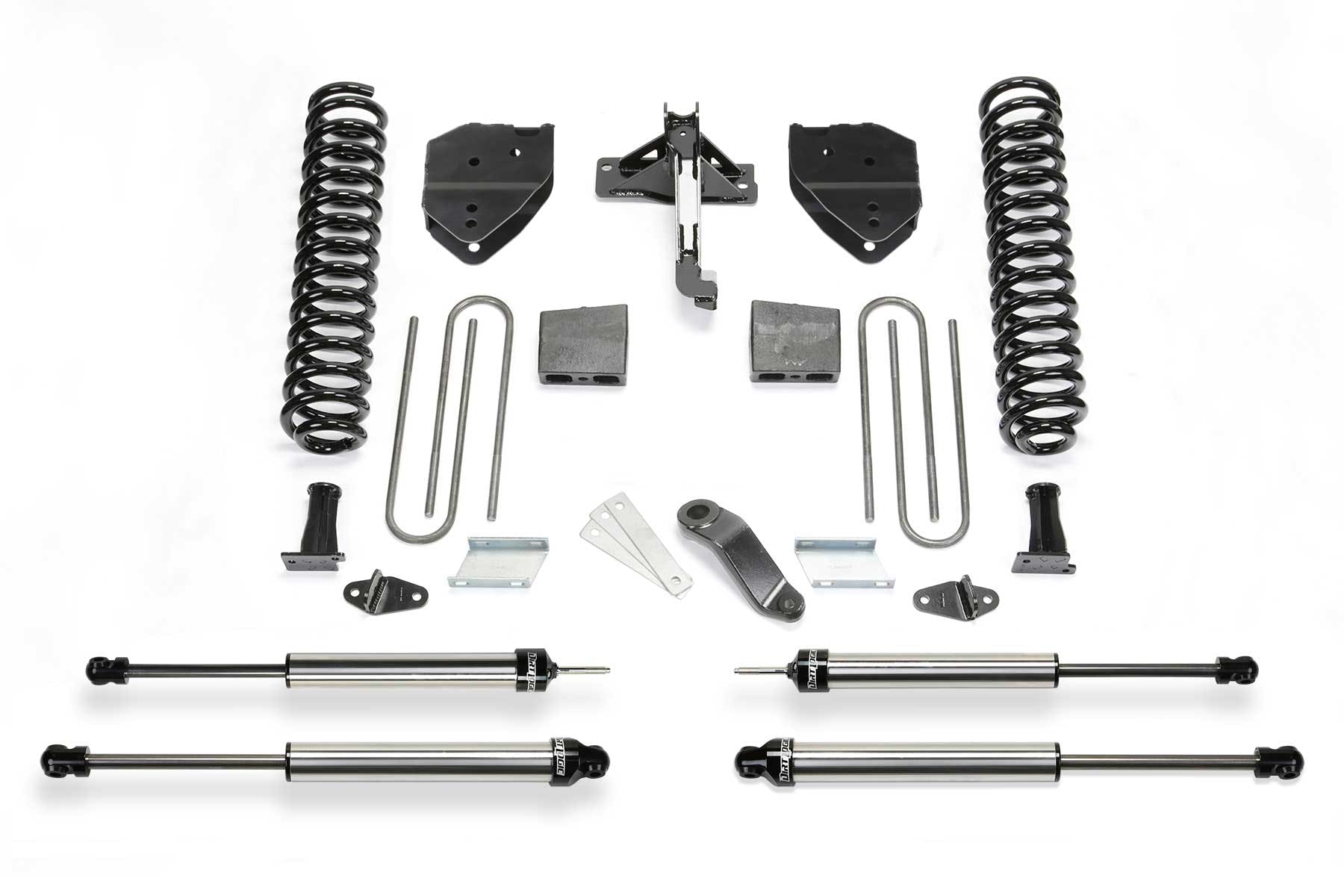 Fabtech K2217DL 6in. BASIC SYS W/DLSS SHKS 2017 FORD F250/F350 4WD