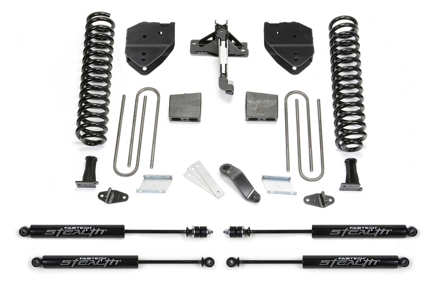 Fabtech K2217M 6in. BASIC SYS W/STEALTH 2017 FORD F250/F350 4WD