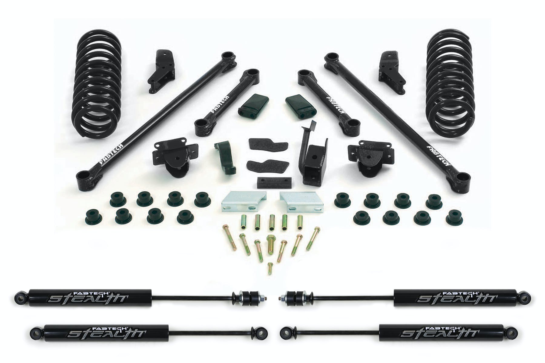 Fabtech K3002M 5.5in. PERF SYS W/STEALTH 00-01 DODGE 1500 4WD
