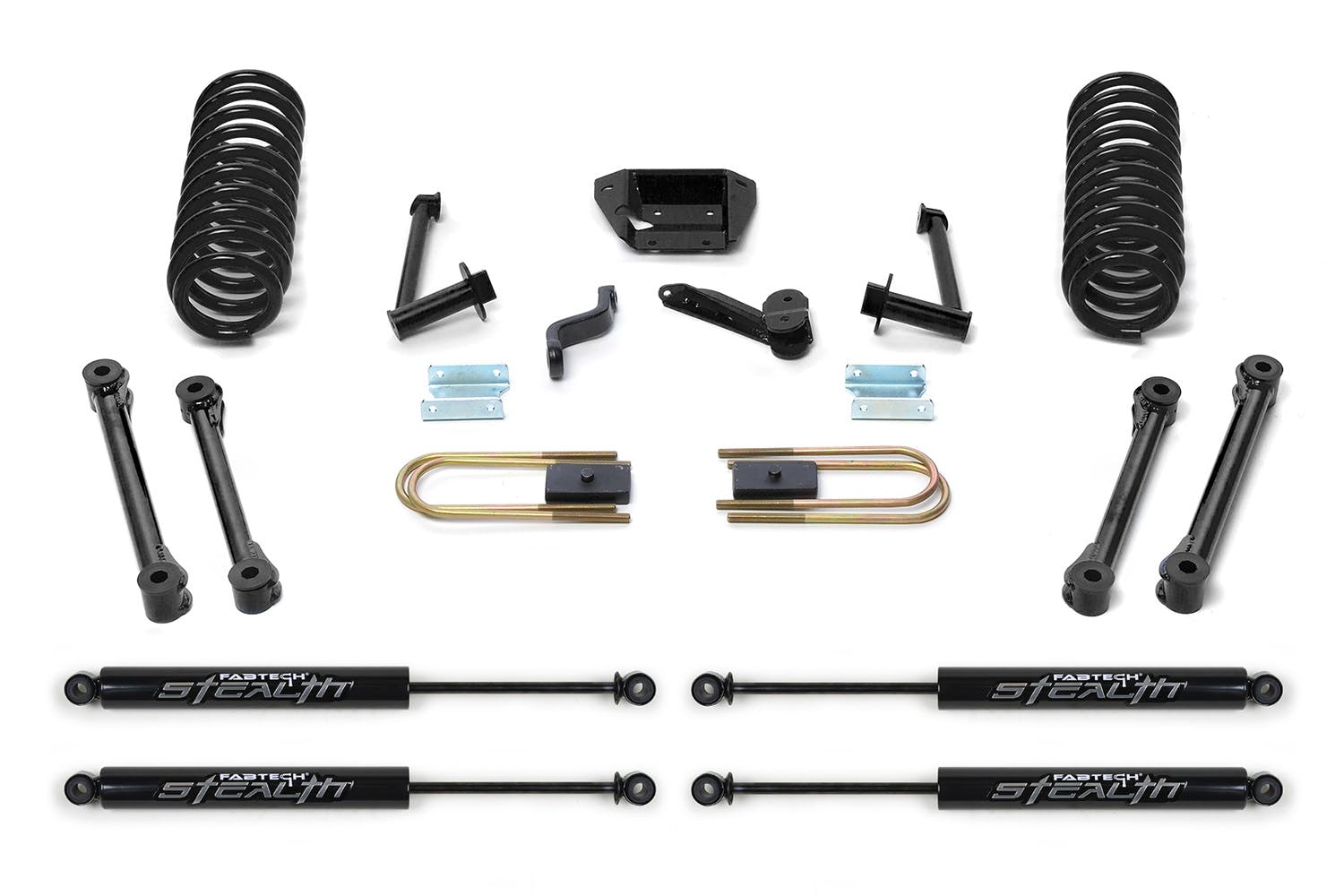 Fabtech K30151M 6in. PERF SYS W/STEALTH 06-07 DODGE 2500/3500 4WD GAS W/AUTO TRANS