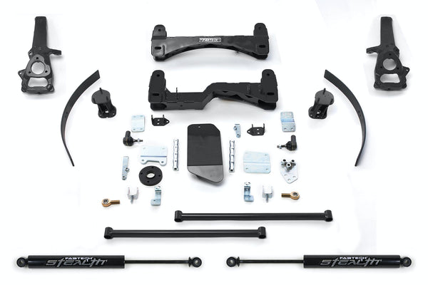 Fabtech K3016M 6in. BASIC SYS W/STEALTH 06-08 DODGE 1500 4WD