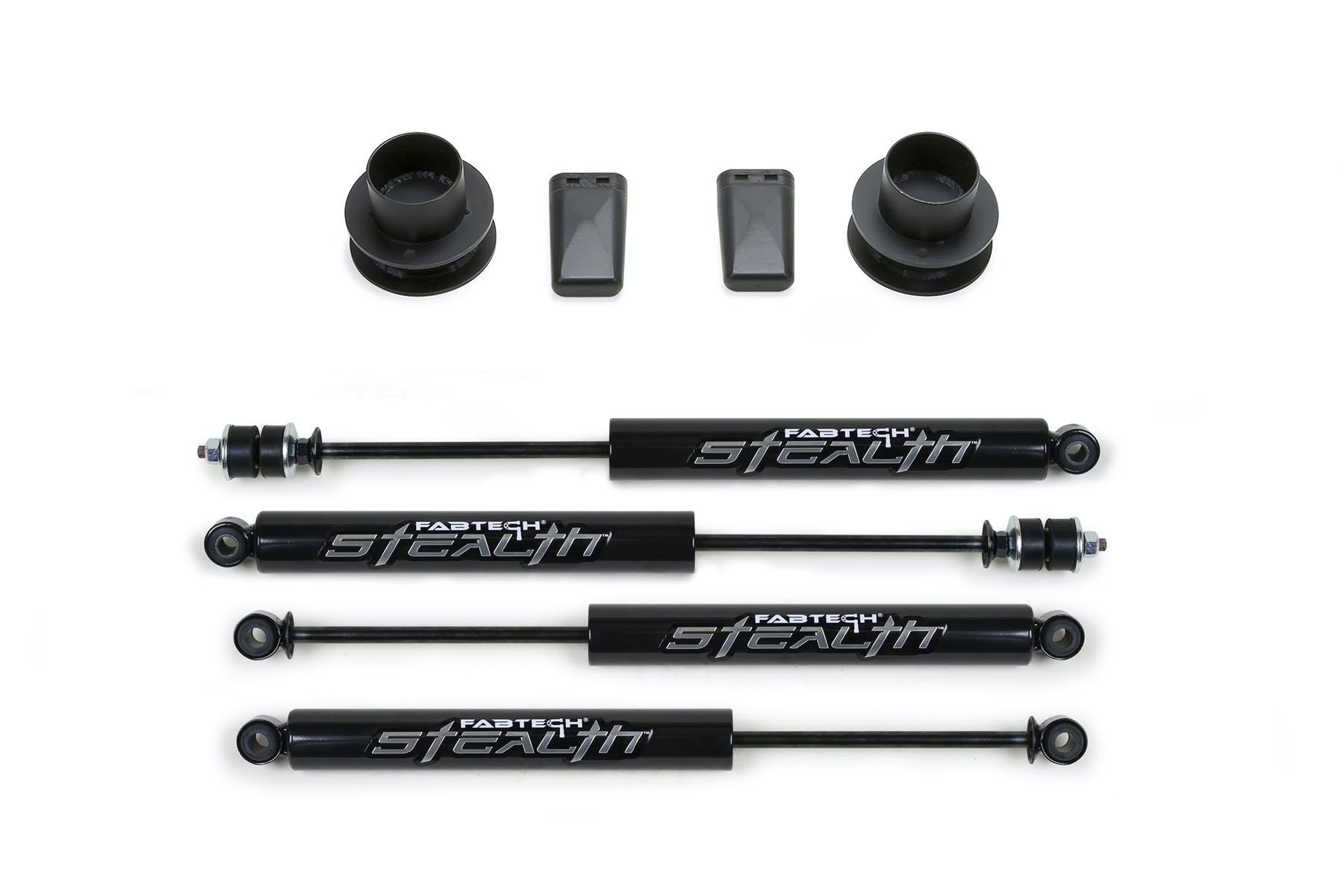 Fabtech K3056M 2.5in. COIL SPCR KIT W/STEALTH 2 013-14 RAM 3500 4WD W/FACTORY RADIUS ARMS
