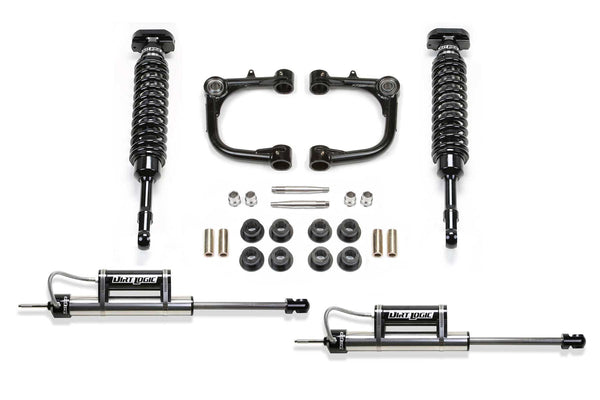 Fabtech K7030DL 3in. UCA/DLSS 2.5 C/O SYS W/DLSS RESI RR SHKS 2010-13 TOYOTA FJ 4WD