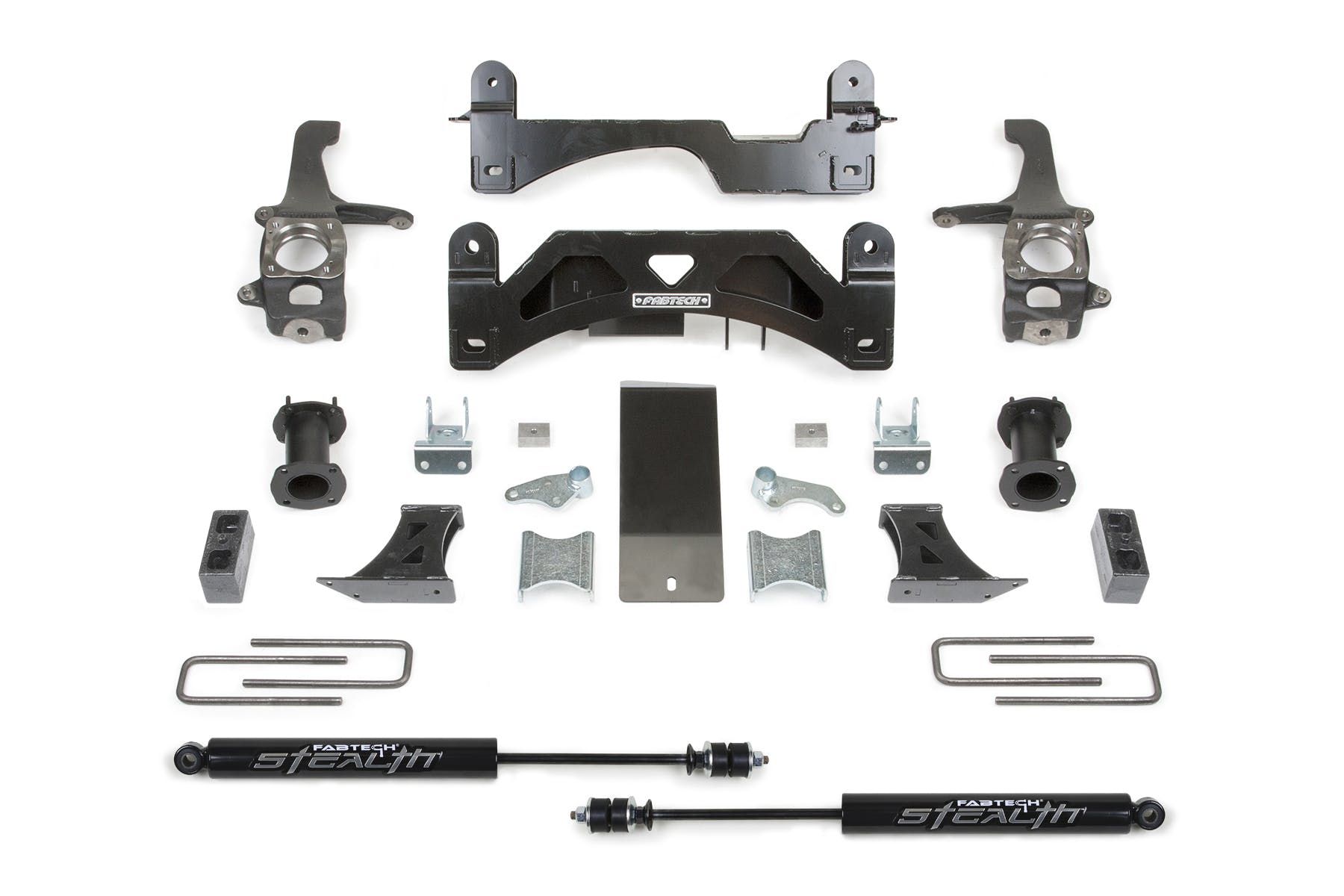 Fabtech K7054M 6in. BASIC SYS W/C/O SPACERS/STEALTH RR 2016 TOYOTA TUNDA 2/4WD