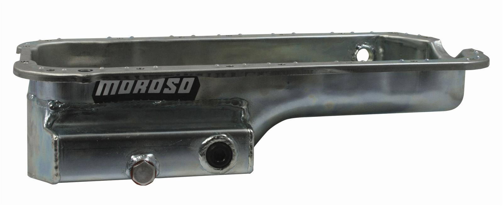 Moroso 20917 Wet Sump Steel Oil Pan (Baffled/Honda H-Series 2.2L/2.3L (NOT 4ws))