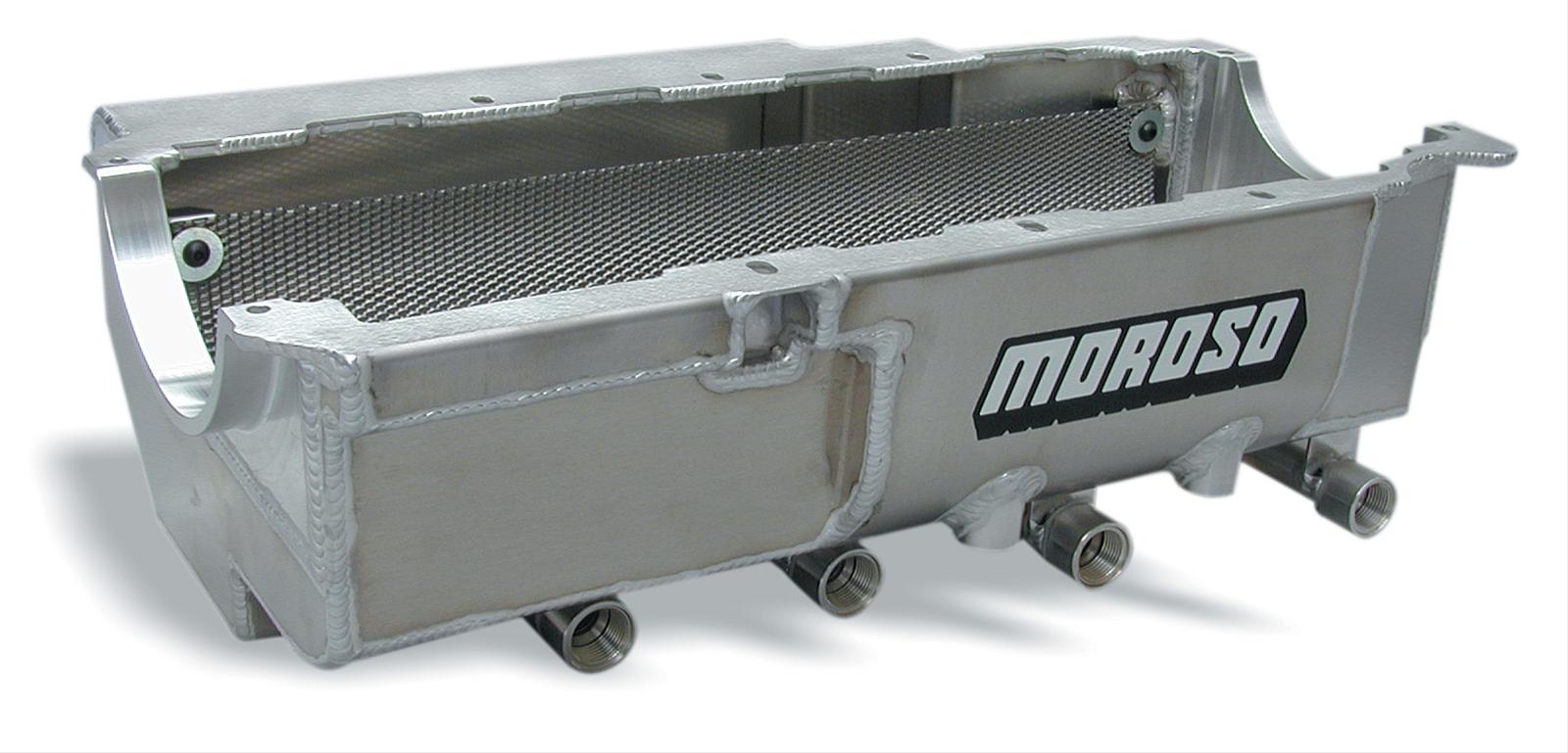 Moroso 21592 Dry Sump Kicked-Out Aluminum Oil Pan (Donovan 700/DRC2)