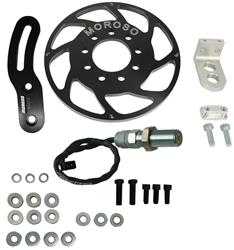Moroso 60012 Aluminum Crank Trigger Kit with Magnet-in-Wheel (For BBC, D-Side, Ultra Series)