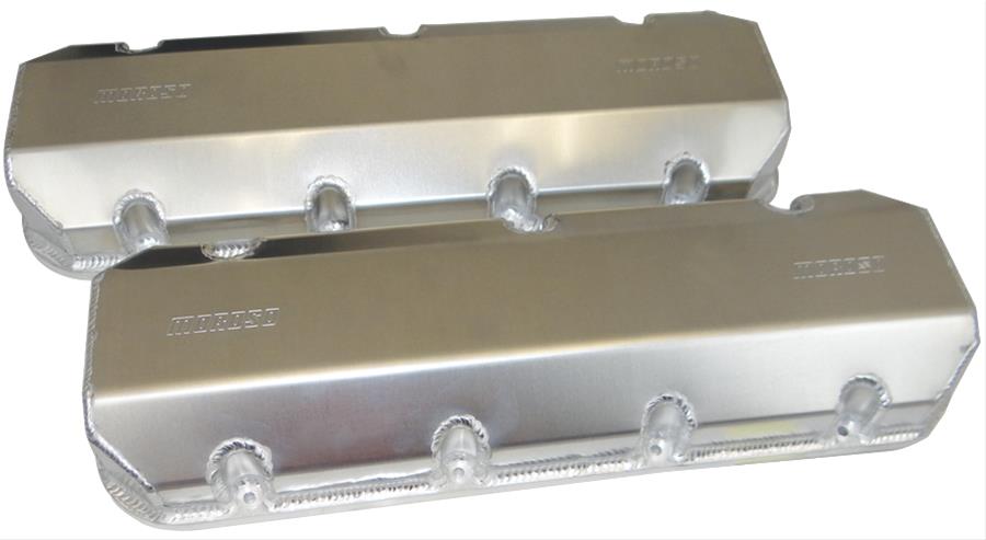 Moroso 68484 Fabricated Aluminum Billet Rail Valve Covers (Brodix SR20-Dart PRO1 20°/3 Tall)