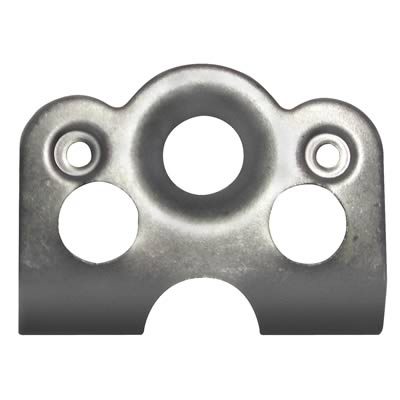 Moroso 71554 7/16 Quick Fastener Steel Mounting Brackets (Standard, .069, 10pk)