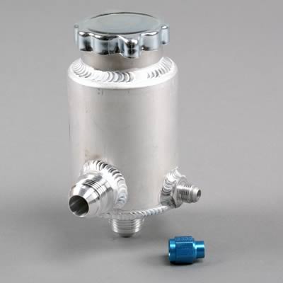 Moroso 85471 Billet Aluminum Air/Oil Separator (-12AN Inlets and Outlets)
