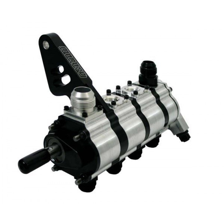 Moroso 22444 Tri-Lobe Dry Sump External Four-Stage Oil Pump (Dragster Bracket)