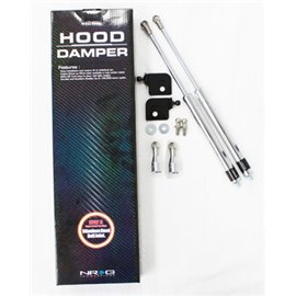 NRG Innovations Hood Damper Kit Polished HD-120