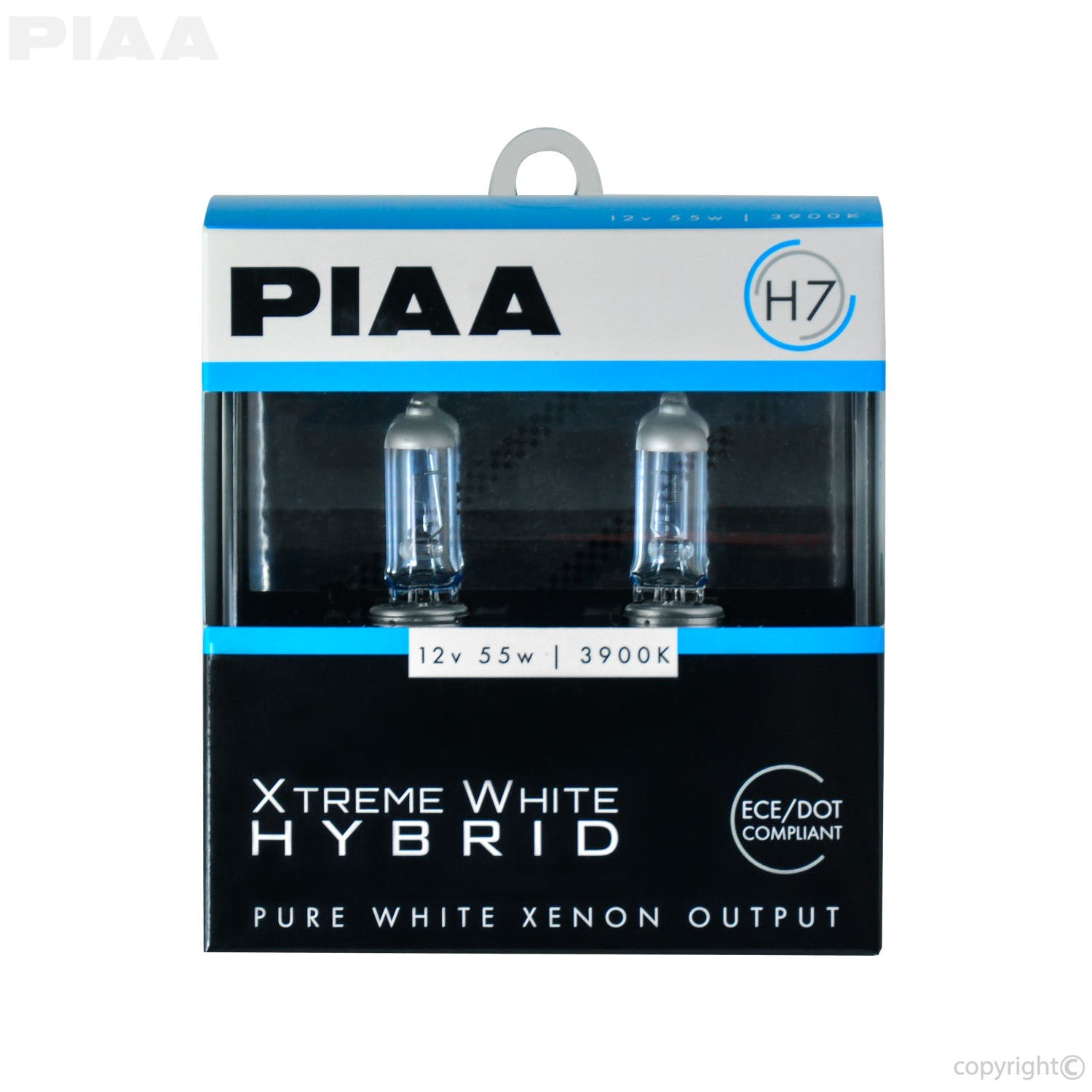 PIAA 23-10107 H7 Xtreme White Hybrid Twin Pack - 3900K - 12V 55W