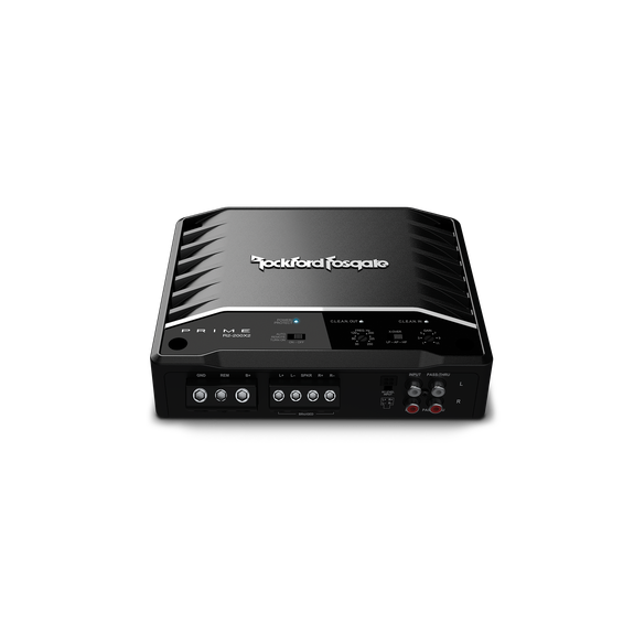 Rockford Fosgate 2 channel amplifier
50x2 @ 4Ω, 100x2 @ 2Ω, 200x1@ 4Ω bridged pn r2-200x2