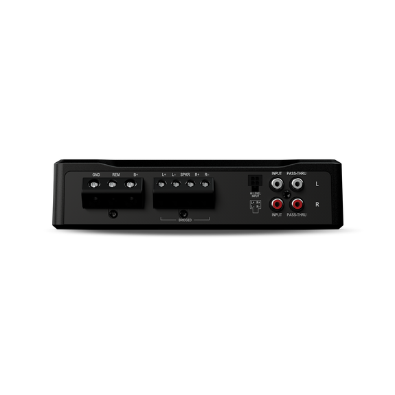 Rockford Fosgate 2 channel amplifier
50x2 @ 4Ω, 100x2 @ 2Ω, 200x1@ 4Ω bridged pn r2-200x2