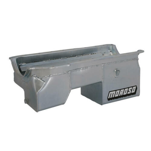 Moroso 20530 Wet Rear Sump Steel Oil Pan (9 deep/8qt/Core-Based/Ford 351C, 351M, 400 Blocks)