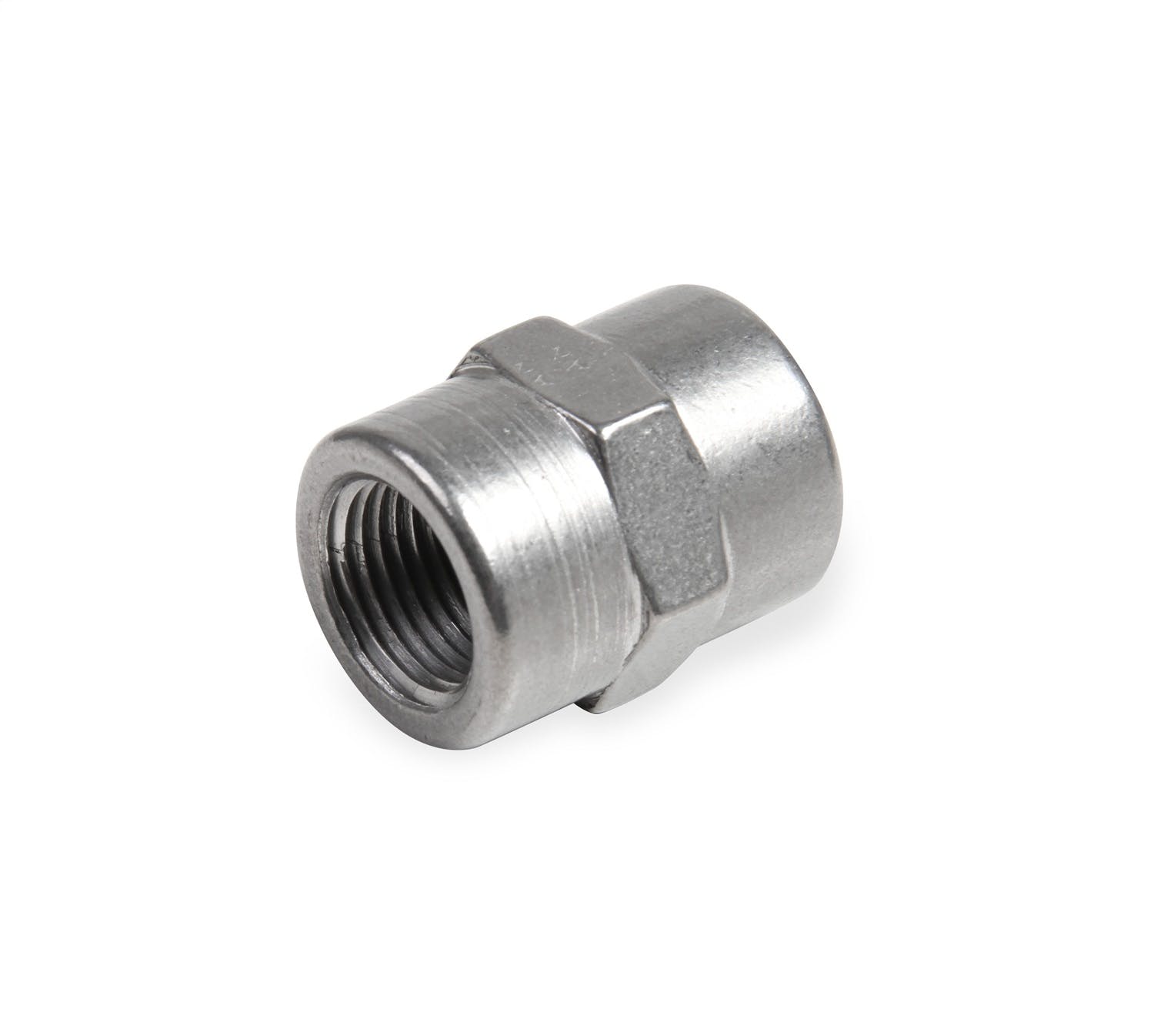 Earl's Performance Plumbing SS991003ERL 3/8 NPT COUPLING  STAINLESS STEEL
