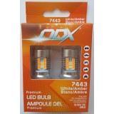 ODX 7443 LED SWITCHBACK MINI BULB (Box of 2) 7443SWB-A