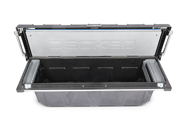 DECKED TBFDT22 Full-size pickup truck tool box deep tub - Tundra rail system