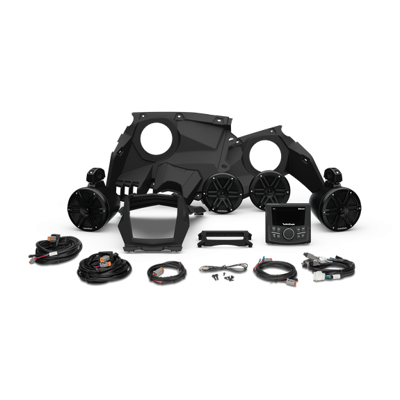 Rockford Fosgate PMX-1, front speakers & rear speakers kit for select X3 models pn x317-stg2