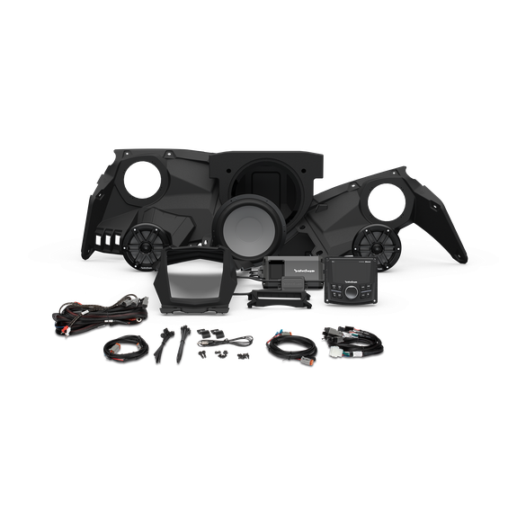 Rockford Fosgate PMX-2, 800 watt, Color Optix front speakers & subwoofer kit for select X3 models pn x317-stg3