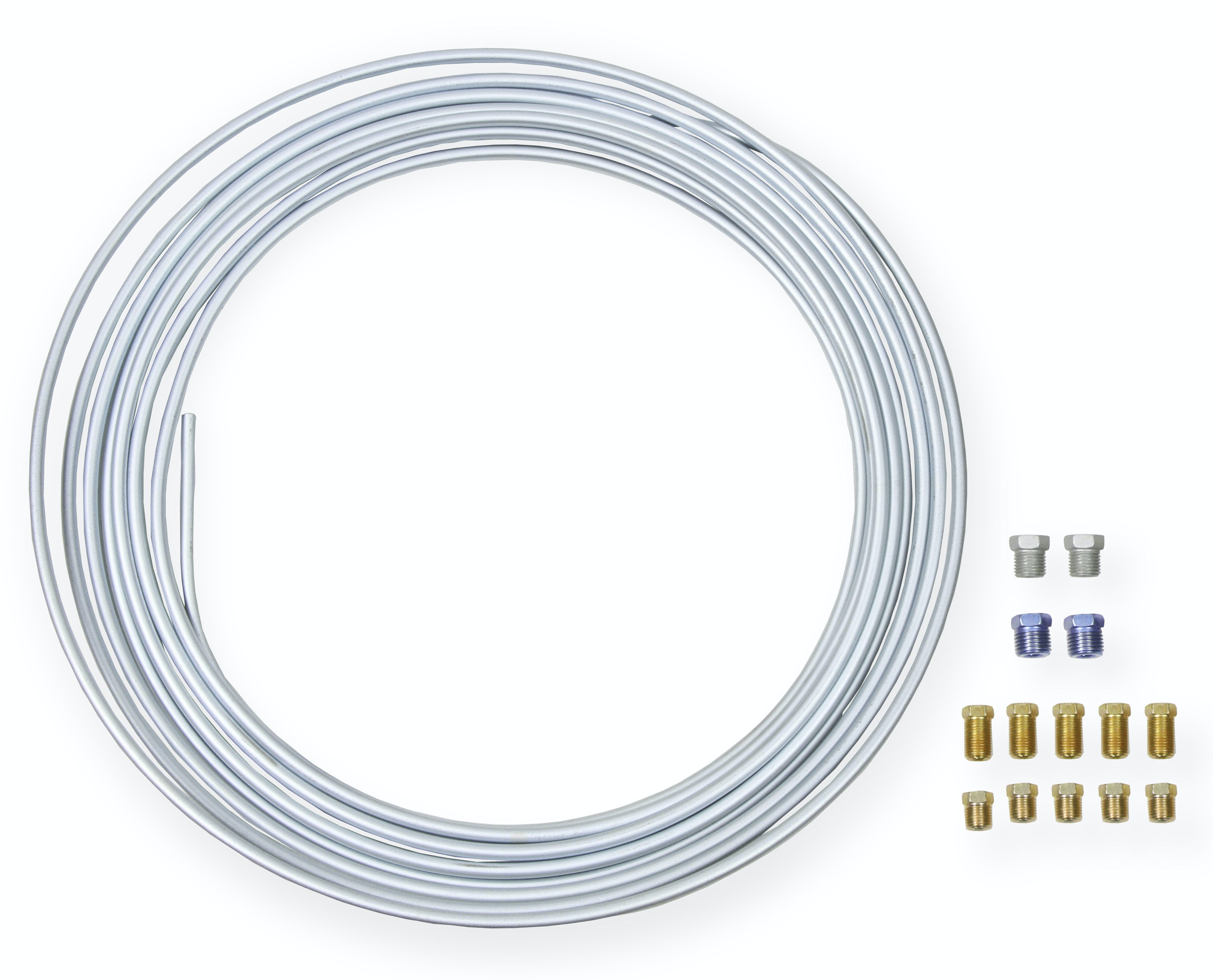 Earl's Performance Plumbing ZC6416KERL 1/4 IN X 25 FT COIL and FITTING KIT - ZINC